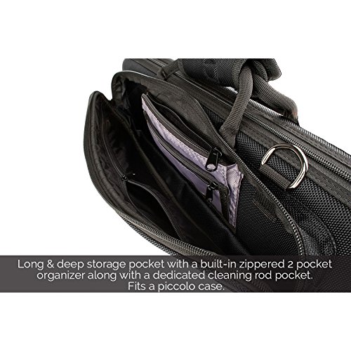 Protec Flute Slimline PRO PAC Case, Black - Image 4