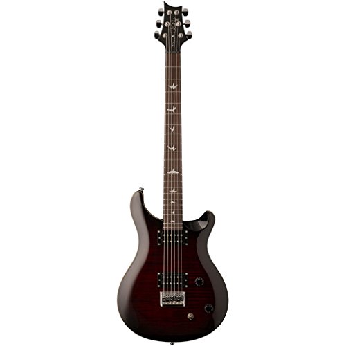 PRS SE 277 Baritone Electric Guitar, Fire Red Burst - Image 3