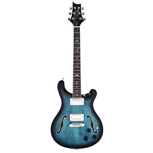 PRS SE Hollowbody II, Faded Blue Burst (105537:PB) - Image 4