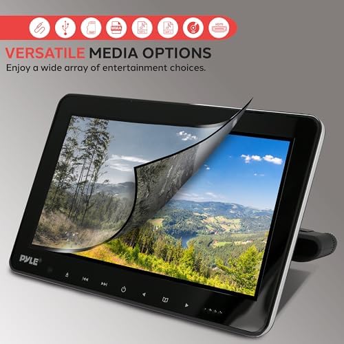 Pyle Universal Car Headrest Monitor - 10.5 Inch - Image 4