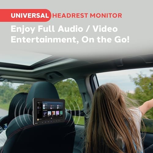 Pyle Vehicle Headrest Multimedia Disc Player - 9.4ββ - Image 2