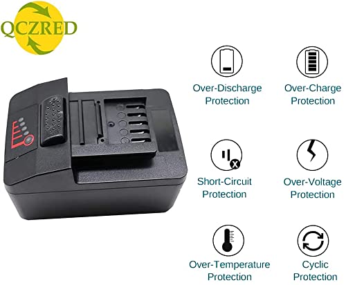 QCZRED 18V 4.0Ah Li-ion Battery CTB8185 - Image 4