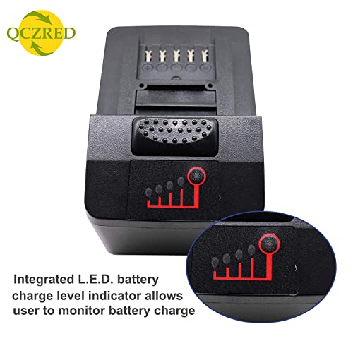 QCZRED 18V 4.0Ah Li-ion Battery CTB8185 - Image 5