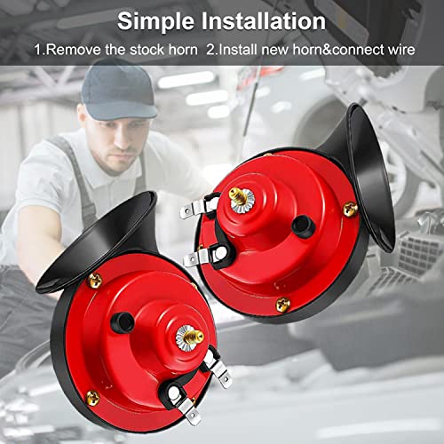 Qidoe 12V Super Loud 300DB Car Horns - Image 5