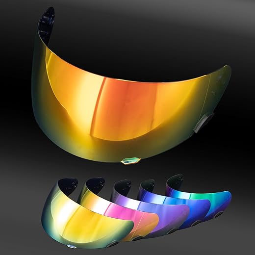 psler Qualifier Helmet Visor Deep Red Face Shield