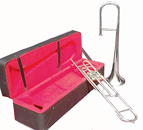 Queen Brass Bb Tenor Trombone With Designer Hard Case - Image 3
