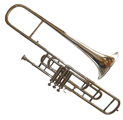 Queen Brass Bb Tenor Trombone With Designer Hard Case - Image 2