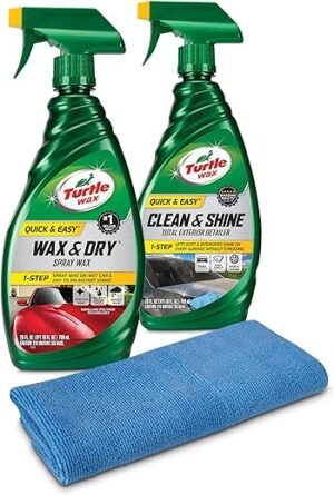 Turtle Wax Quick & Easy Wax and Detailer Kit 50835