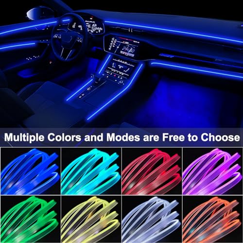 QVEVDACAR Interior Car LED Strip Lights Kit - Image 2