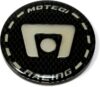 Motegi Racing Racing Black Silver Wheel Hub Cap