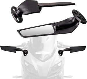 Lwlusup Racing Motorcycle 360° Rotating Mirrors