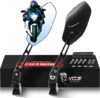 MZS Racing Motorcycle Double Adjustment Mirrors