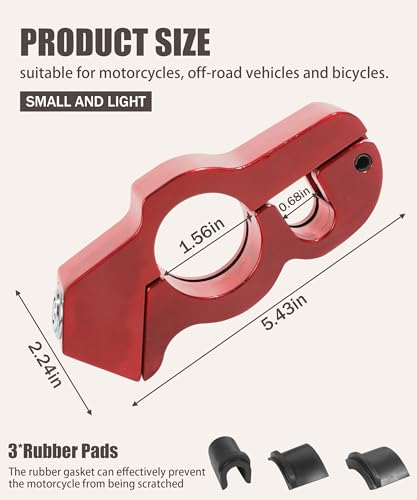 RACOONA Motorcycle Anti Theft Brake Lock - Image 2