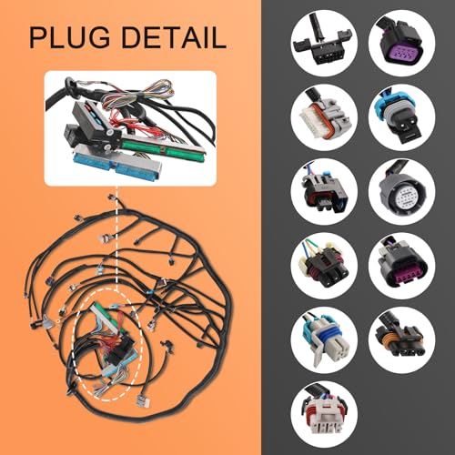 RADHLBNIU Engine Wiring Harness For LS Engines - Image 5