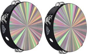 EASTROCK Radiant 8 Inch Double Row Tambourine