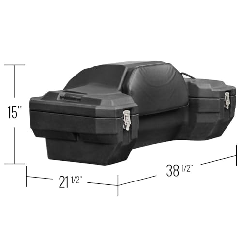 Rage Powersports Black Widow ATV-CB-8020 Rear Rack Cargo Box - Image 4