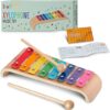 Stoie’s Rainbow Color C-Key Kids Xylophone