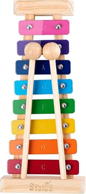 Stoie's Rainbow Color C-Key Kids Xylophone
