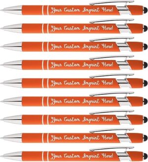 Express Pencils Rainbow Rubberized Soft Touch Stylus Pen