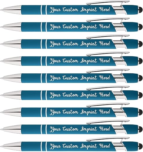 Express Pencils Rainbow Rubberized Soft Touch Stylus Pen