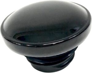 Eagle Skull Ratcheting Gloss Black Vented Gas Cap OEM 61272-92A