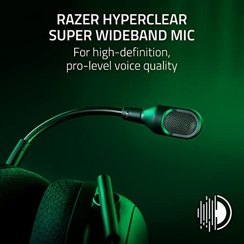 Razer Razer BlackShark V2 Pro Wireless Gaming Headset 2023 Edition: Detachable Mic - Pro-Tuned FPS Profiles - 50mm Drivers - Noise-Isolating Earcups w/Ultra-Soft Memory Foam - 70 Hr - Image 4