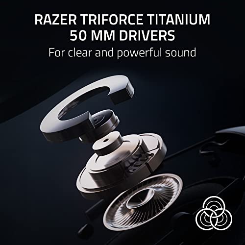 Razer Razer BlackShark V2 Pro Wireless Gaming Headset 2023 Edition: Detachable Mic - Pro-Tuned FPS Profiles - 50mm Drivers - Noise-Isolating Earcups w/Ultra-Soft Memory Foam - 70 Hr - Image 5