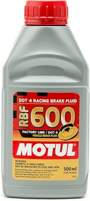 Motul RBF 600 DOT 4 Racing Brake Fluid