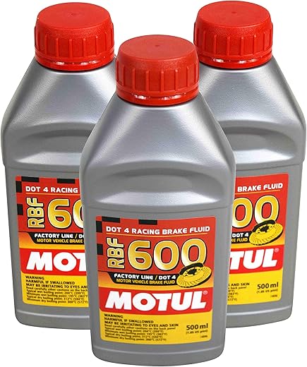 Motul RBF 600 Synthetic Racing Brake Fluid