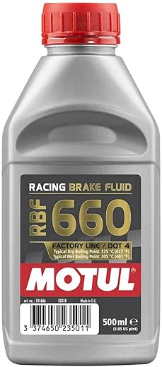 Motul RBF 660 Pro Racing Brake Fluid - 847205/101667