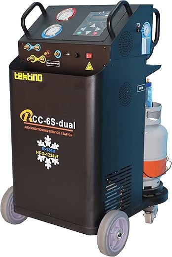 Tektino RCC-6S-Dual Automatic Refrigerant Recovery Machine