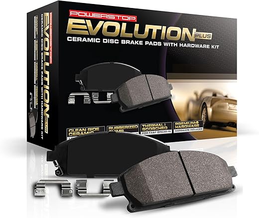 Power Stop Rear Z17 Ceramic Brake Pads 17-1498