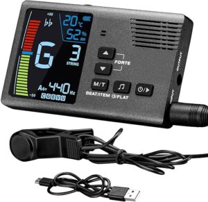 POGOLAB Rechargeable 5 In 1 Digital Metronome Tuner