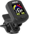 AUPHY Rechargeable Clip-on Guitar Tuner, Built-in Battery
