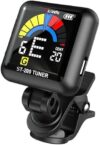 Ssllretu Rechargeable Clip-On Guitar Tuner With Metronome