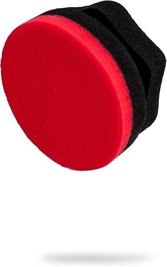 Adam's Polishes Red Hex Grip Applicator For Glaze