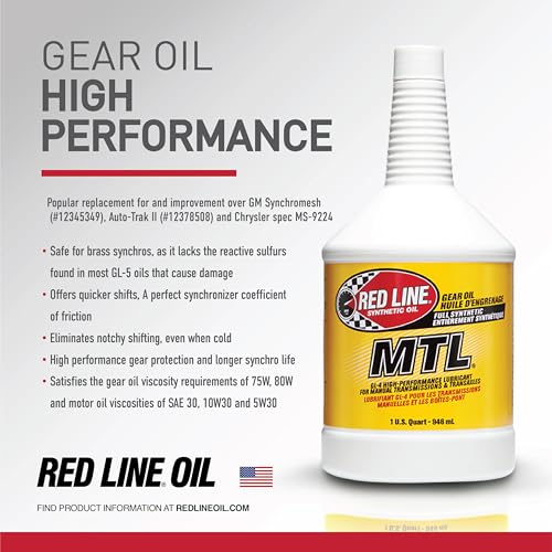 Red Line 75W80 API GL-4 Manual Transmission Lubricant - Image 3
