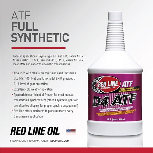 Red Line D4 Synthetic Automatic Transmission Fluid - 1 Gallon - Image 3