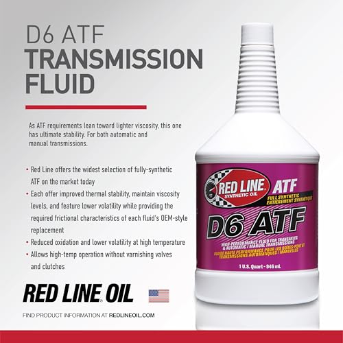 Red Line D6 Full Synthetic ATF - 1 Quart - Image 3