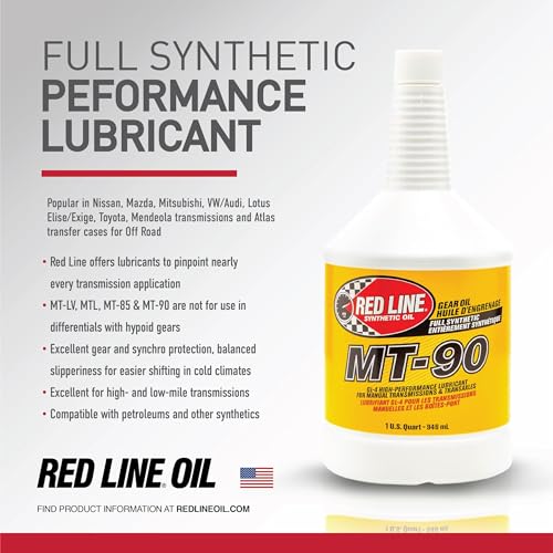 Red Line MT-90 75W-90 GL-4 Manual Lubricant - Image 3
