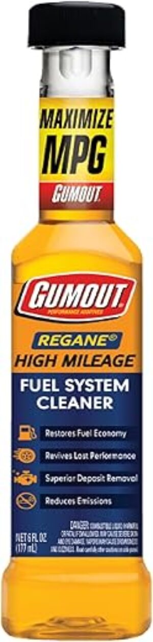 Gumout Regane High Mileage Fuel Cleaner, 6 oz