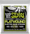 Ernie Ball Regular Slinky Flatwound Bass Strings P02818
