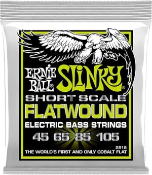 Ernie Ball Regular Slinky Flatwound Bass Strings P02818