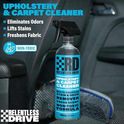 Relentless Drive Car Upholstery & Seat Cleaner Kit (16oz) - Image 3
