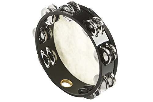 Remo Fiberskyn Tambourine - Quadura Black, 8 - Image 2