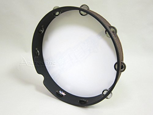Remo Tambourine, 16" Dia, Black Madonna Graphic - Image 2