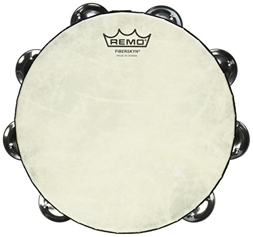 Remo Tambourine, Pretuned, 8" Diameter, 8 Jingles - Image 2