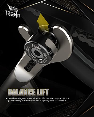 RENO Aluminum Motorcycle Swingarm Spools Slider SP1-M8 - Image 5