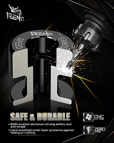 RENO Aluminum Motorcycle Swingarm Spools Slider SP1-M8 - Image 2