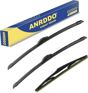 ANRDDO Replacement Wiper Blades For Toyota/Lexus